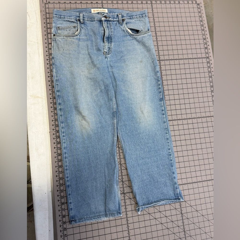 Faded Glory Men's Light Blue Straight Jeans